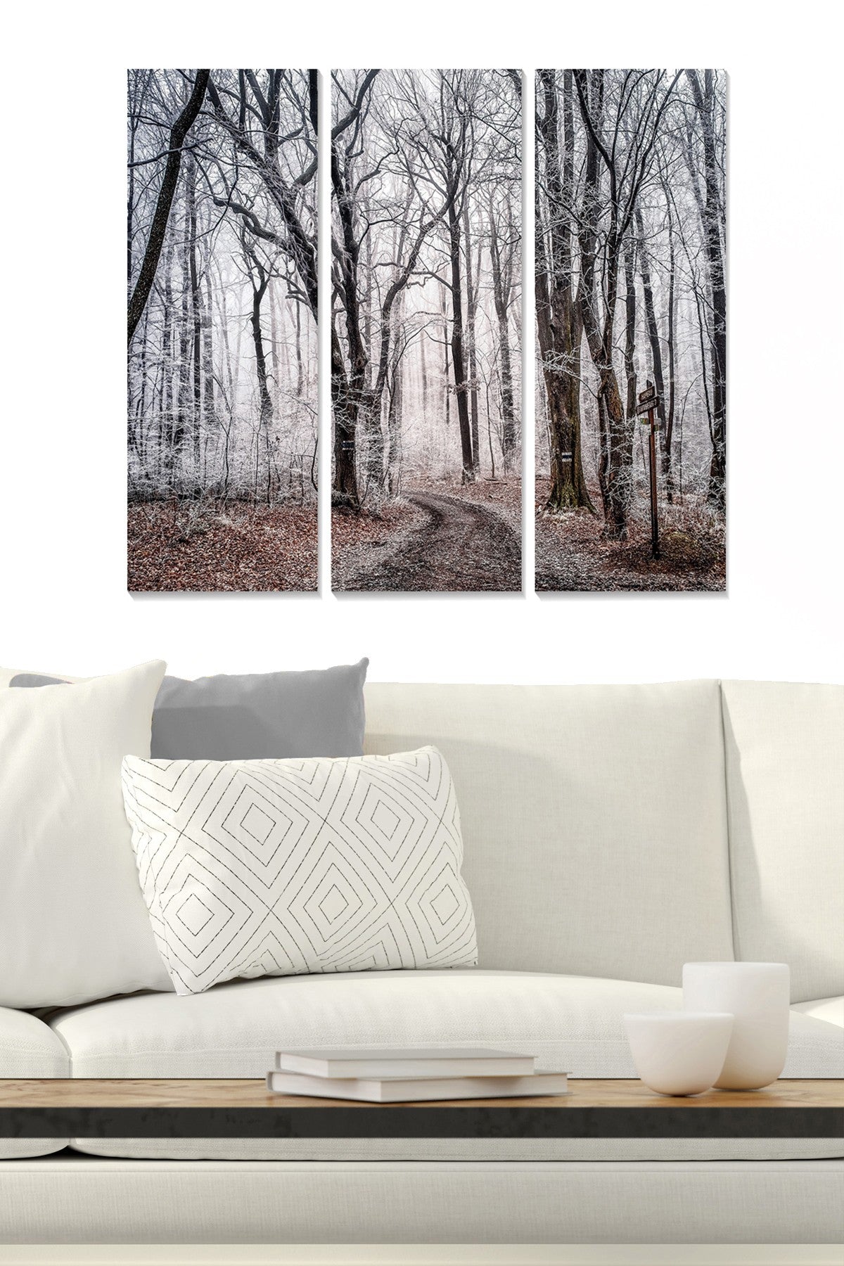 Conjunto de Quadros Decorativos em MDF Multicolor (3 Peças) – 3 mm – 3x 20x50 cm (Total 70x50 cm) | MDF3141219