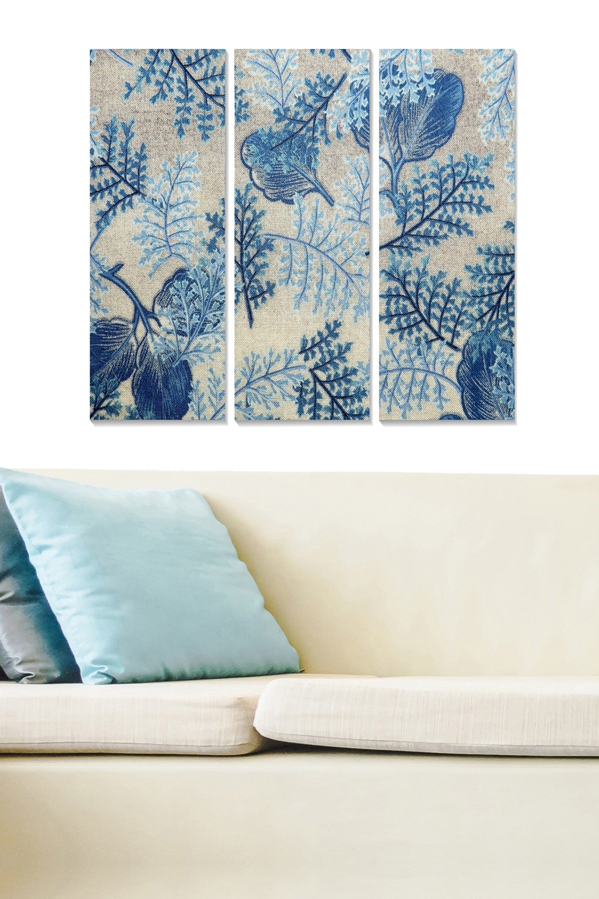 Quadro Decorativo em MDF Multicor (Conjunto de 3 Peças) – 20x50 cm cada, total 70x50 cm, espessura 3 mm