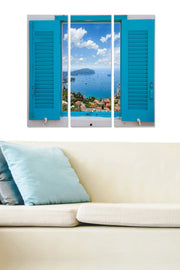 Conjunto de Quadros Decorativos em MDF Multicolor (3 Peças) – 70 x 50 cm, 3 mm