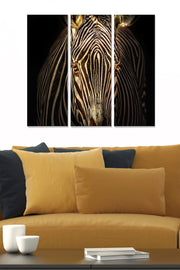 Conjunto de Quadros Decorativos 100% MDF Multicolor – 3 Peças (20x50 cm cada), Total 70x50 cm, Espessura 3 mm