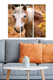 Quadro Decorativo em MDF (3 Peças) Multicolor – 20 x 50 cm cada, Total 70 x 50 cm, Espessura 3 mm