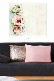 Tríptico Decorativo em MDF Multicolor 70x50 cm (3 Peças, 3 mm)