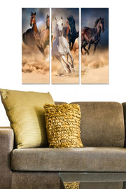 Quadro Decorativo Multicolor em MDF 100% (Conjunto de 3 Peças) 70x50 cm, 3 mm