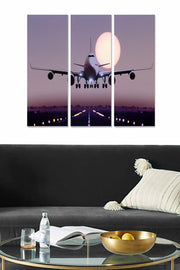 Quadro Decorativo em MDF Multicolor (3 Peças) — 20x50 cm cada, Total 70x50 cm, Espessura 3 mm