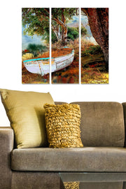 Tríptico Decorativo em MDF Multicolor – 70x50 cm (3x20x50) – Espessura 3 mm