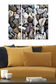 Quadro Decorativo em MDF Multicolor – Conjunto de 3 Peças (20x50 cm cada) | Tamanho Total 70x50 cm, MDF 100% 3 mm