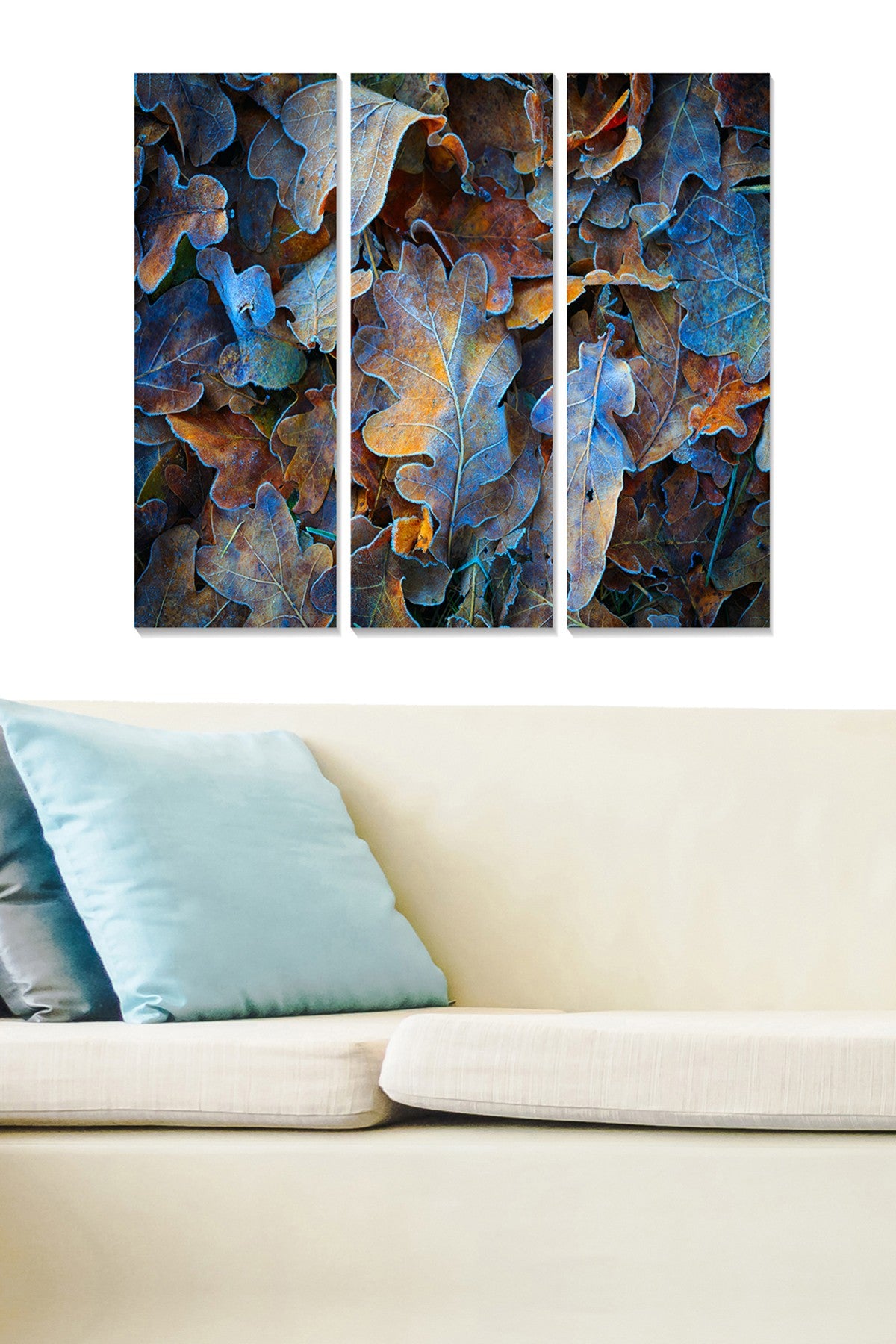 Conjunto de Quadros Decorativos em MDF (3 Peças) Multicolor – 20 x 50 cm cada, Total 70 x 50 cm, Espessura 3 mm