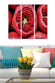 Quadro Decorativo em MDF Multicolor – Conjunto de 3 Peças (20x50 cm cada) – Tamanho Total 70x50 cm – Espessura 3 mm