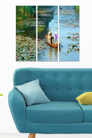 Quadro Decorativo em MDF (Tríptico) 70x50 cm — Multicolorido, 3 mm