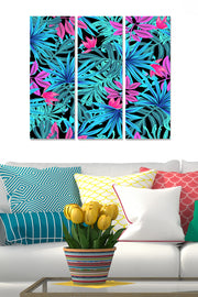 Quadro Decorativo em MDF 100% Multicolor (3 Peças) – 20x50 cm cada, Total 70x50 cm, Espessura 3 mm