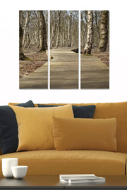 Quadro Decorativo em MDF Multicolor (Conjunto de 3 Peças) 20x50 cm cada, Total 70x50 cm, MDF 3 mm