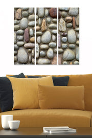 Tríptico Decorativo Multicolor em MDF – 70x50 cm (3×20x50, 3 mm)