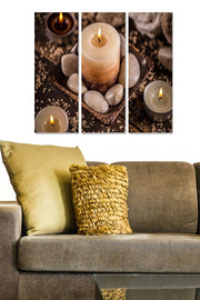 Quadro Decorativo em MDF Multicolor (3 Peças) 70x50 cm – 100% MDF, 3 mm