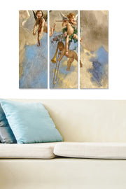 Conjunto de Quadros Decorativos em MDF (3 Peças) Multicor 70x50 cm — 100% MDF 3 mm