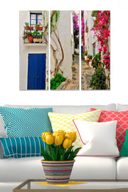 Quadro Decorativo em MDF – Conjunto de 3 Peças, Multicolor, 70x50 cm, 3 mm de espessura
