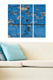 Conjunto de Quadros Decorativos em MDF Multicolor (3 Peças) 20x50 cm cada, Tamanho Total 70x50 cm, Espessura 3 mm