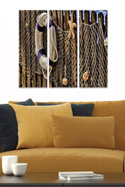 Quadro Decorativo em MDF 100% (3 Peças) – Multicolor, 20x50 cm cada, Total 70x50 cm, 3 mm