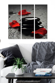 Quadro Decorativo em MDF (3 Peças) Multicolor | 20x50 cm cada, 70x50 cm total | 100% MDF 3 mm | MDF3607871 (553BNC2706)