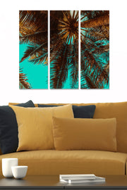 Quadro Decorativo em MDF (3 Peças) Multicor — 20x50 cm cada, Total 70x50 cm, Espessura 3 mm