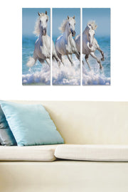 Quadro Decorativo Tríptico em MDF 100% Multicolor – 3 Peças (20x50 cm cada), Total 70x50 cm, Espessura 3 mm