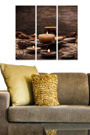 Tríptico Decorativo em MDF Multicolor 70x50 cm (3 Peças, 3 mm)