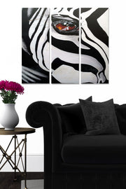 Conjunto de 3 Quadros Decorativos em MDF Multicolor – 70x50 cm (20x50 cm cada), 3 mm