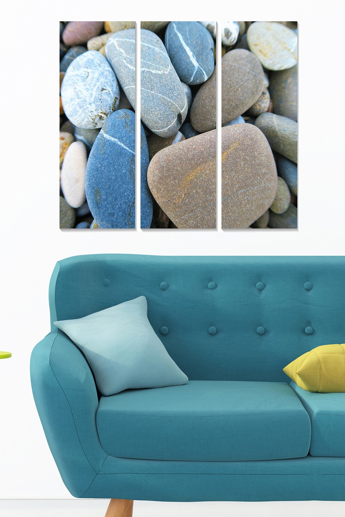 Quadros Decorativos em MDF Multicolor – Conjunto de 3 Peças (20 x 50 cm cada, total 70 x 50 cm, espessura 3 mm)