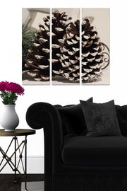 Quadro Decorativo em MDF (3 Peças), Multicolor, 70x50 cm (3x 20x50 cm), Esp. 3 mm – Ref. MDF3795340