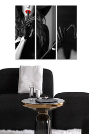 Conjunto de Quadros Decorativos em MDF Multicolor (3 Peças) – 70x50 cm, 3 mm