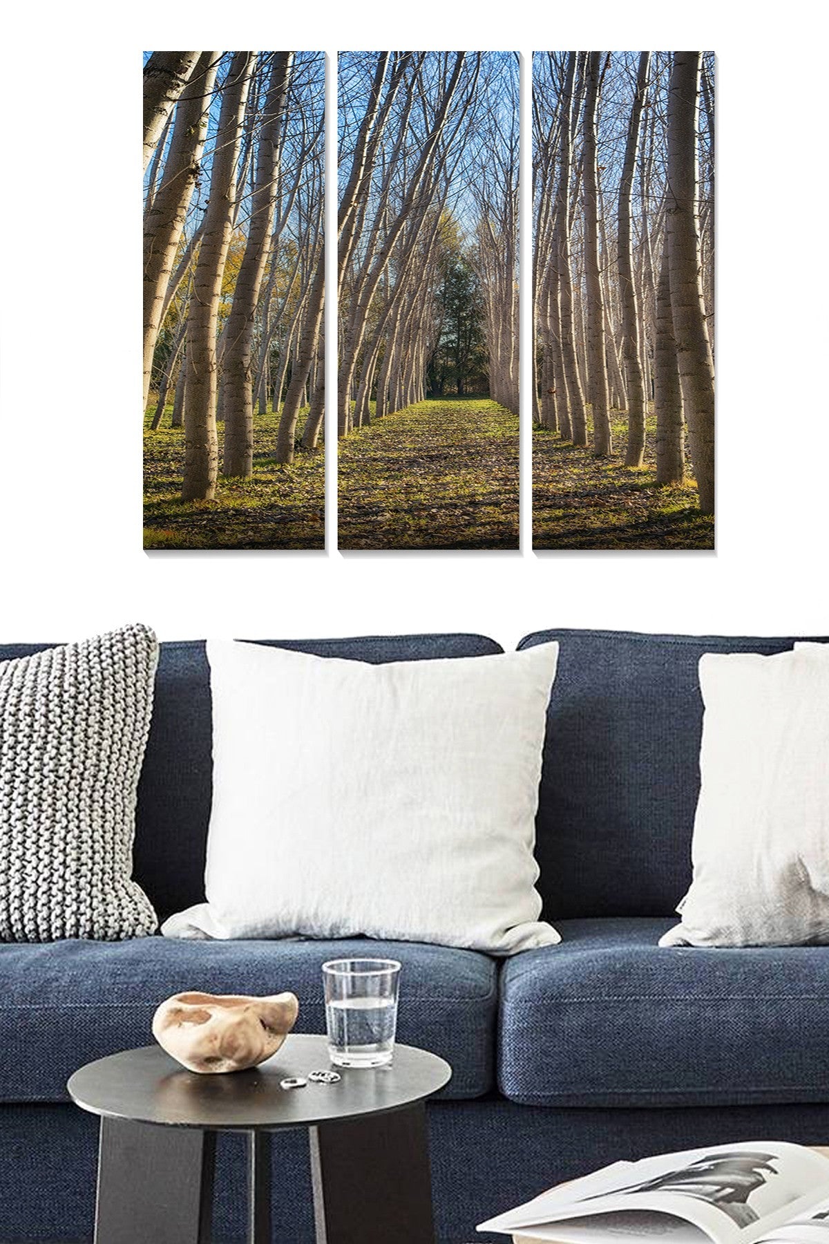 Quadro Decorativo em MDF (3 Peças), Multicolor, 70 x 50 cm