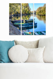 Quadro Decorativo em MDF (Conjunto de 3 Peças) — Multicolor — 100% MDF 3 mm — 20 x 50 cm cada, total 70 x 50 cm