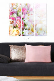 Conjunto de Quadros Decorativos em MDF Multicolor (3 Peças) 70x50 cm – MDF38910