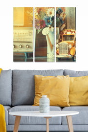 Quadro Decorativo em MDF Multicolorido (3 Peças) 70x50 cm – MDF391867579