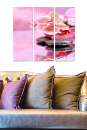 Quadro Decorativo em MDF 100% Multicolor – Conjunto de 3 Peças (20x50 cm cada, total 70x50 cm)