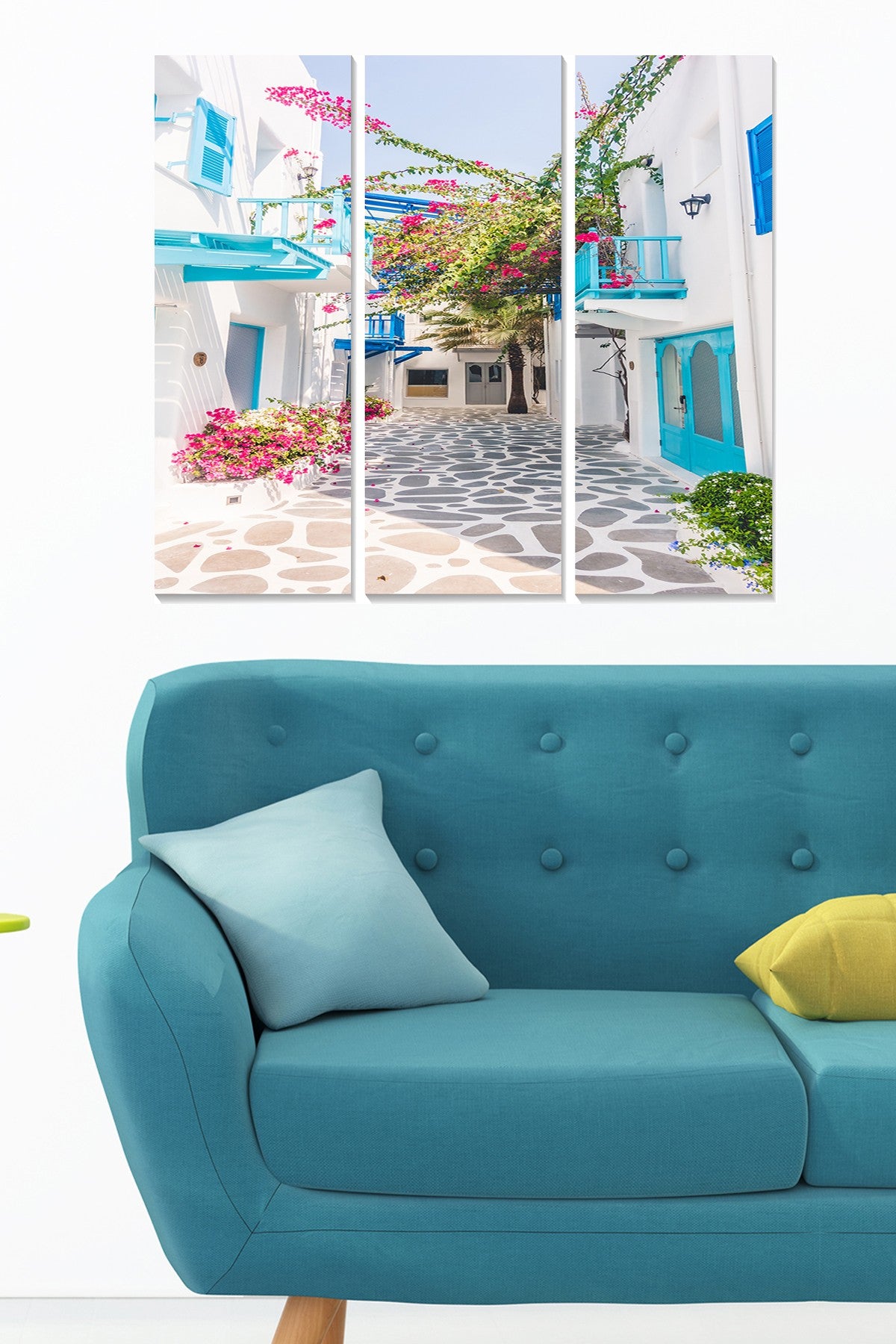 Quadro Decorativo em MDF (3 Peças) Multicolor 70x50 cm (Espessura 3 mm)