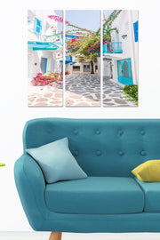 Quadro Decorativo em MDF (3 Peças) Multicolor 70x50 cm (Espessura 3 mm)