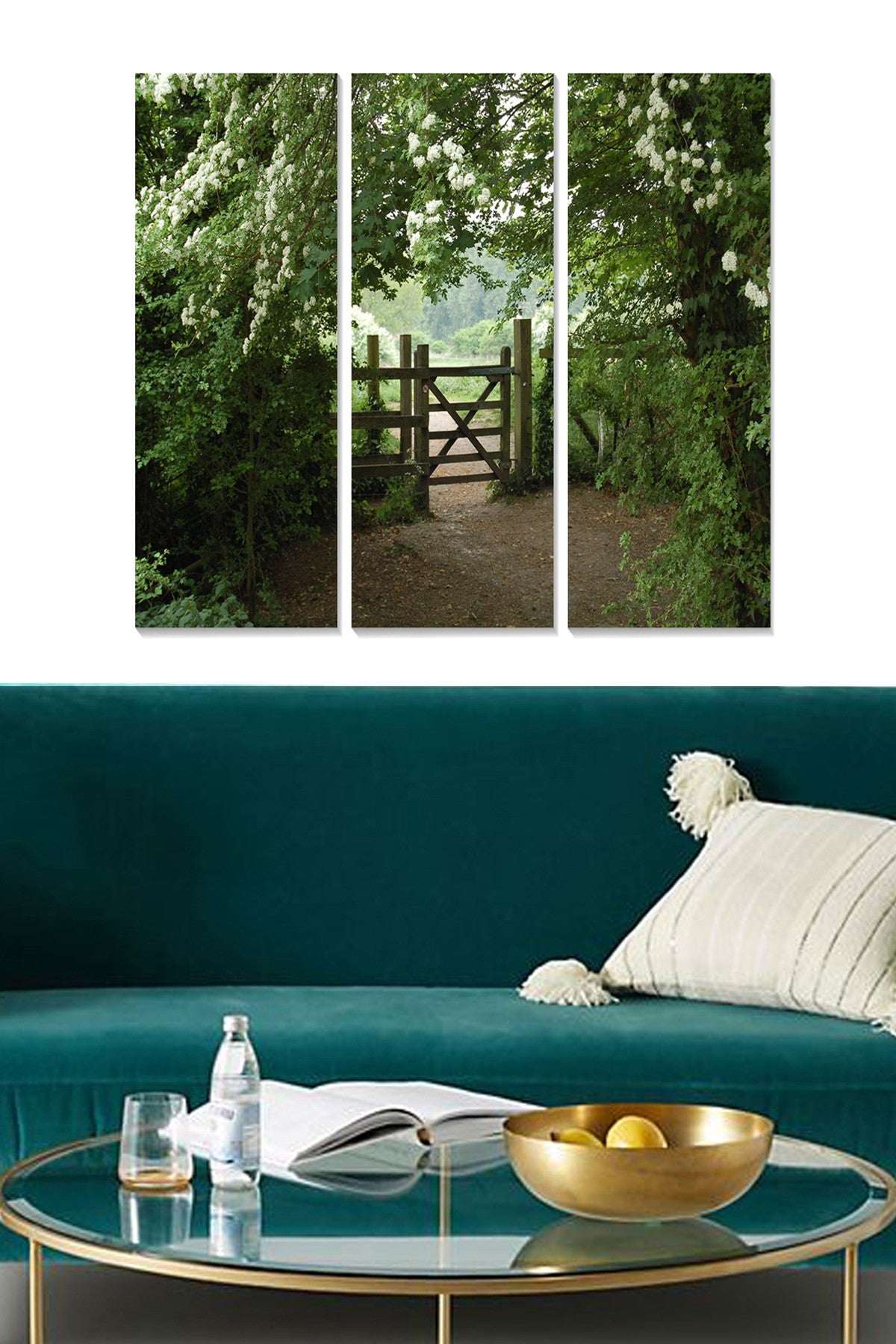 Quadro Decorativo em MDF Multicolorido (Conjunto de 3 Peças) 70x50 cm, 3 mm