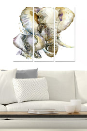 Conjunto de Quadros Decorativos em MDF Multicolor (3 Peças) – 20x50 cm cada, total 70x50 cm, espessura 3 mm