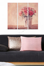 Quadro Decorativo em MDF – Tríptico Multicolor (3 Peças), 70x50 cm, 3 mm