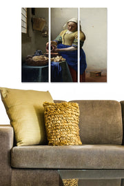 Quadro Decorativo em 100% MDF Multicolor (Conjunto de 3) – 70 x 50 cm, 3 mm