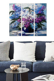 Quadro Decorativo em MDF Multicolor (Conjunto de 3) – 70 x 50 cm – Espessura 3 mm