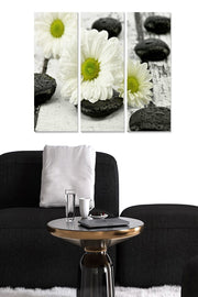 Tríptico Decorativo em MDF Multicolor – 70x50 cm (3 Peças, 3 mm)