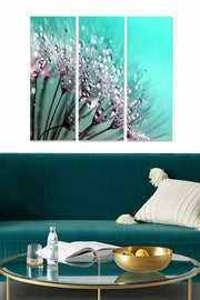 Conjunto de Quadros Decorativos em MDF (3 Peças) Multicolor – 70x50 cm, Espessura 3 mm