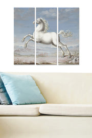 Quadro Decorativo em MDF Multicolor – Tríptico 3 Peças (20x50 cm cada, total 70x50 cm), MDF 3 mm – Ref. MDF452826874