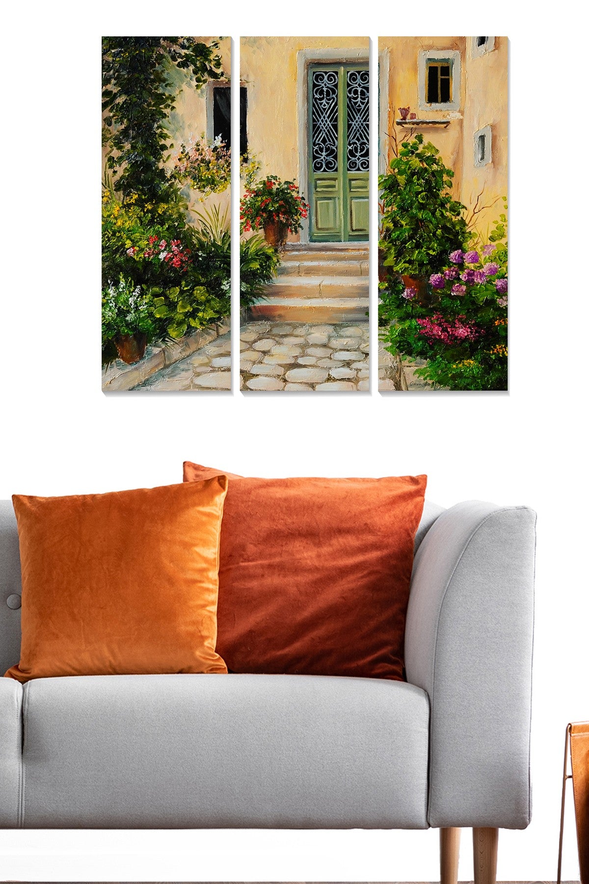 Quadro Decorativo em MDF 100% – Conjunto 3 Peças, Multicolor, 70 x 50 cm (3 mm)