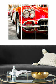 Quadro Decorativo em MDF Multicolor (3 Peças) — 20x50 cm cada (Total 70x50 cm), MDF 3 mm — Ref. MDF508127503