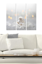 Quadro Decorativo em MDF Multicolor — Conjunto 3 Peças (20 x 50 cm cada), Tamanho Total 70 x 50 cm, Espessura 3 mm