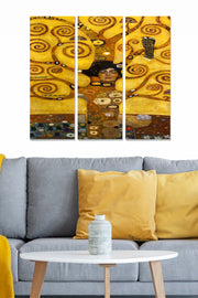 Quadro Decorativo em MDF Multicor — Conjunto de 3 Peças, 70x50 cm (3 mm)