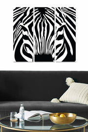 Quadro Decorativo em MDF Multicolor – Conjunto de 3 Peças, 70x50 cm (3x 20x50 cm), MDF 3 mm