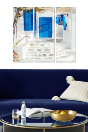 Quadros Decorativos em MDF (3 Peças) Multicolor – Total 70 x 50 cm, Espessura 3 mm